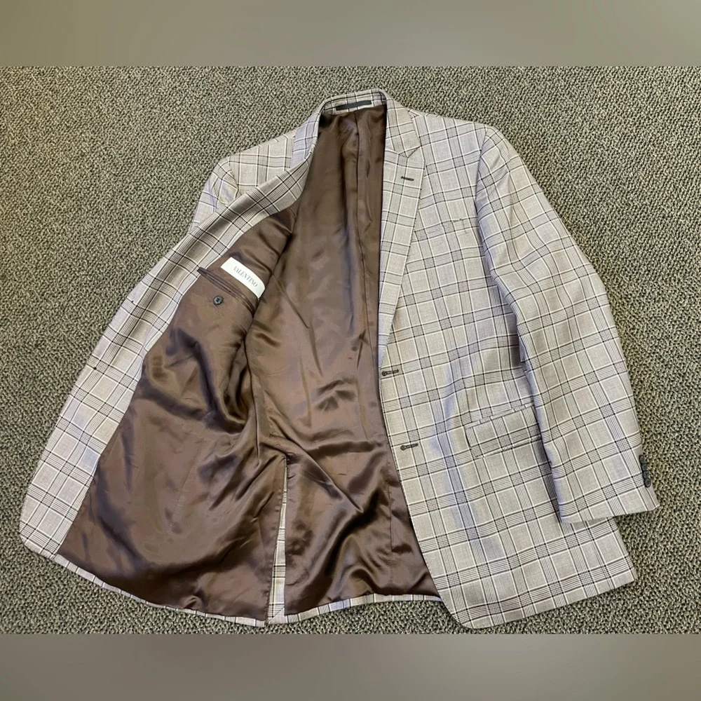 Valentino check print
